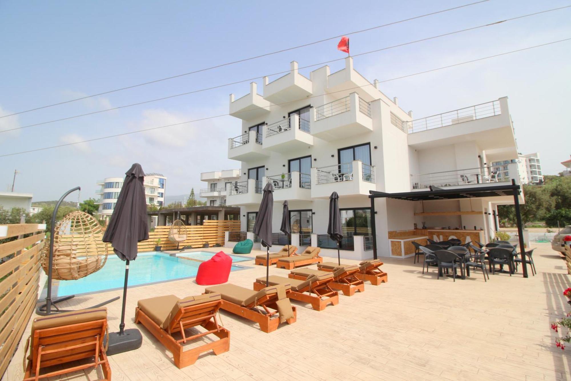 Noa Boutique Hotel Ksamil Quarto foto