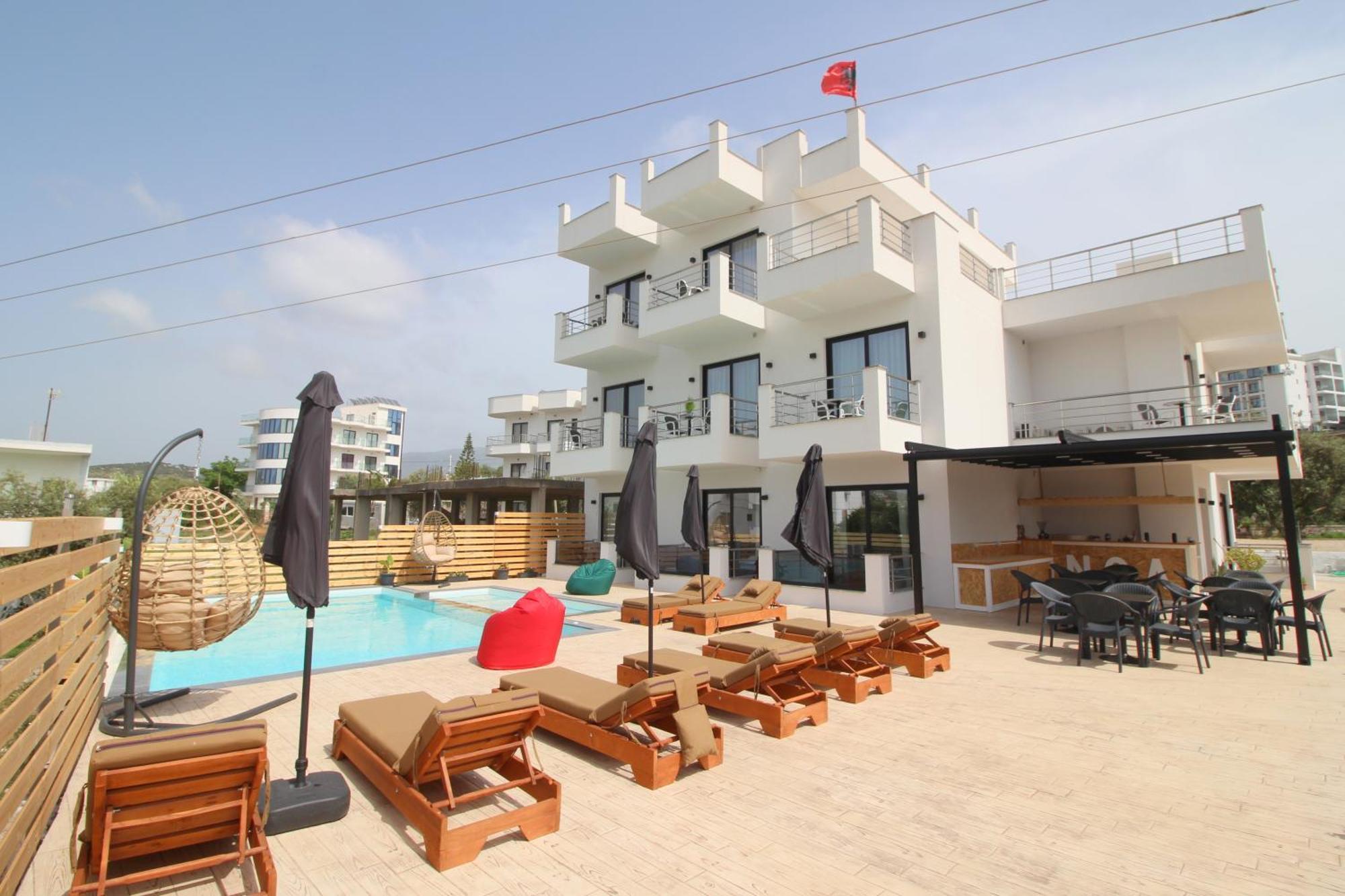 Noa Boutique Hotel Ksamil Quarto foto