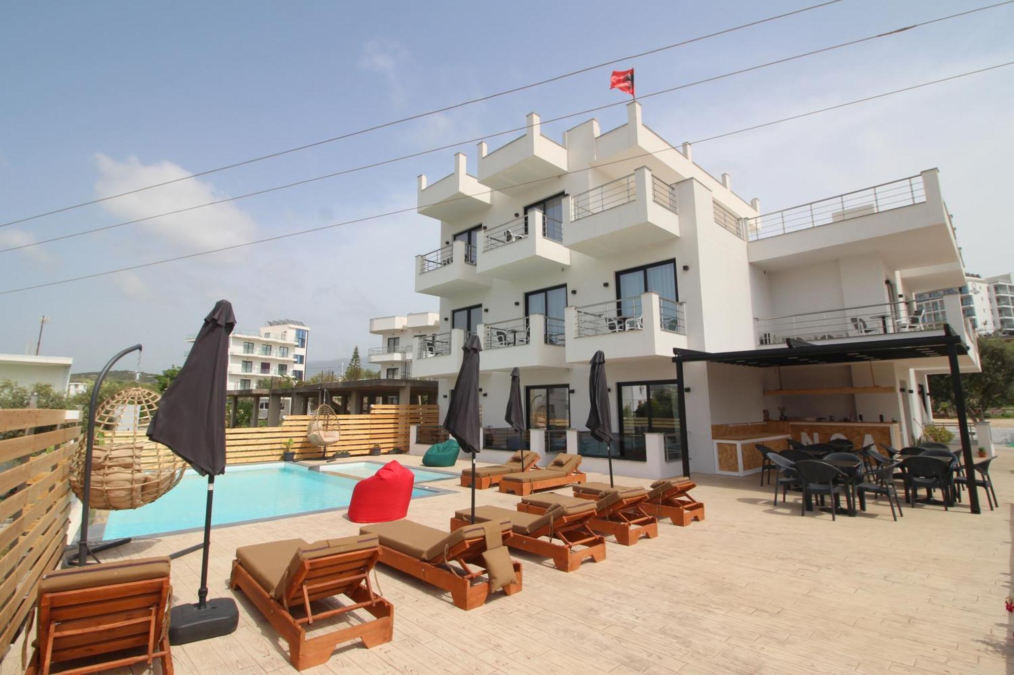 Noa Boutique Hotel Ksamil Quarto foto