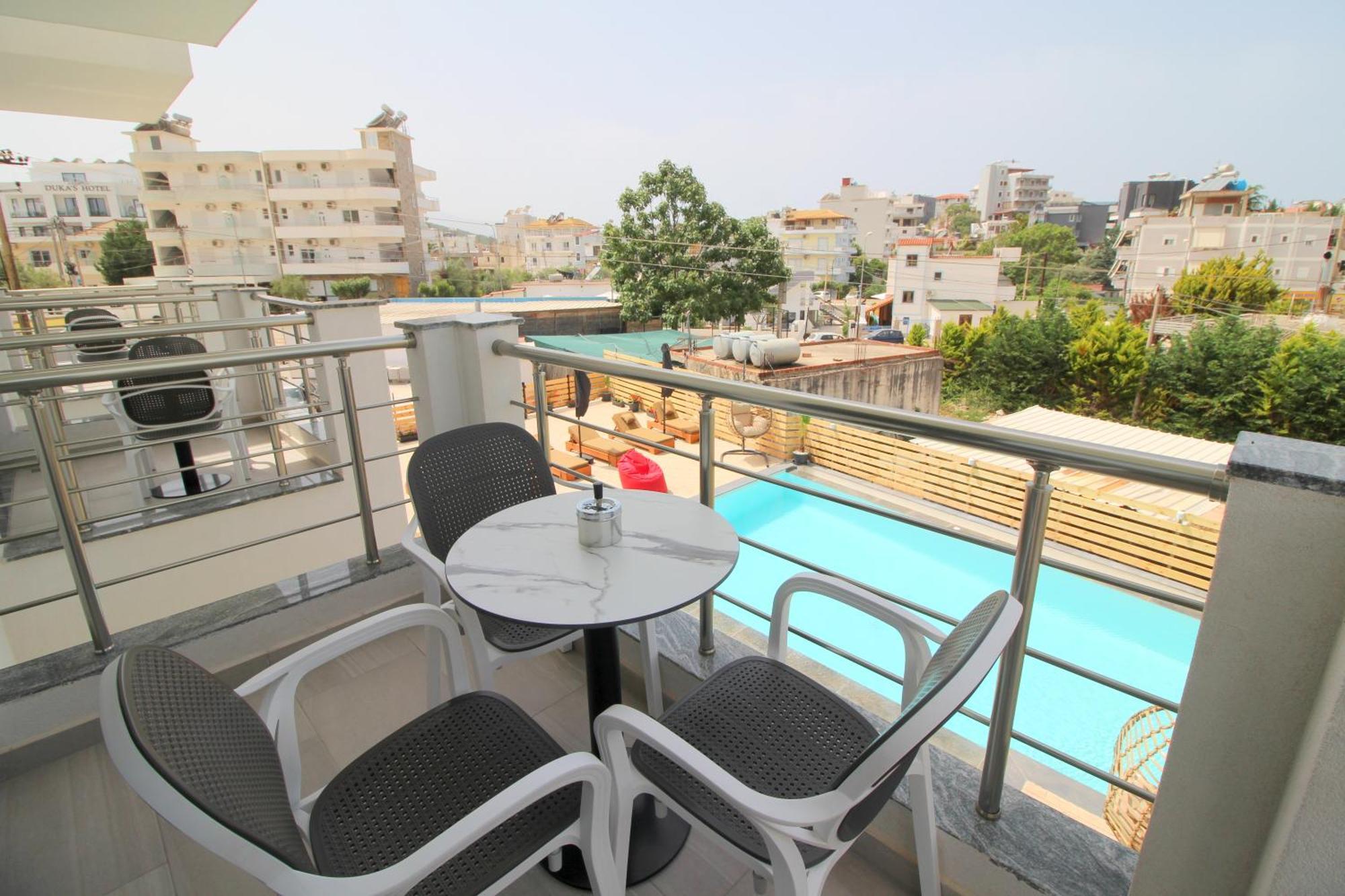 Noa Boutique Hotel Ksamil Quarto foto