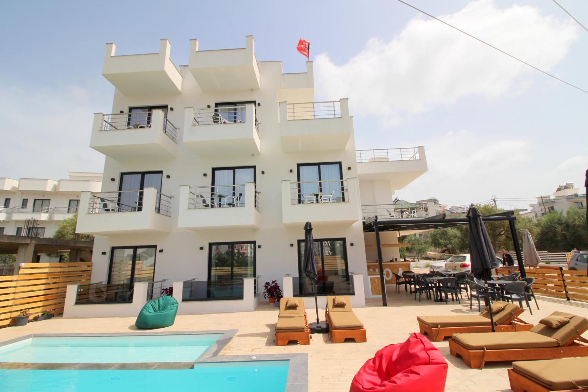 Noa Boutique Hotel Ksamil Quarto foto
